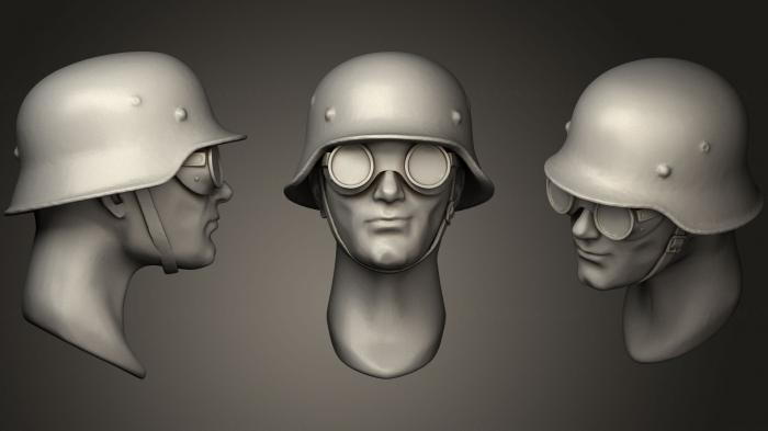 Military figurines (STKW_0463) 3D model for CNC machine